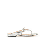 Sandali Sergio Rossi Crystal Flat