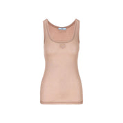 Prada Sleeveless Logo Top