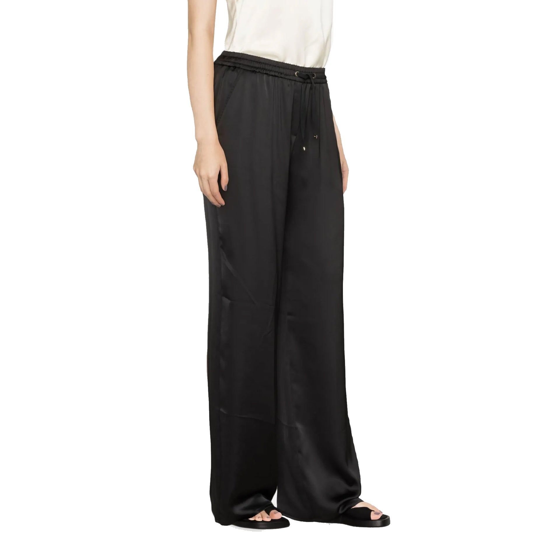 Herno High - Waist Palazzo Pants - WOMEN CLOTHING - HERNO - T.Luxy