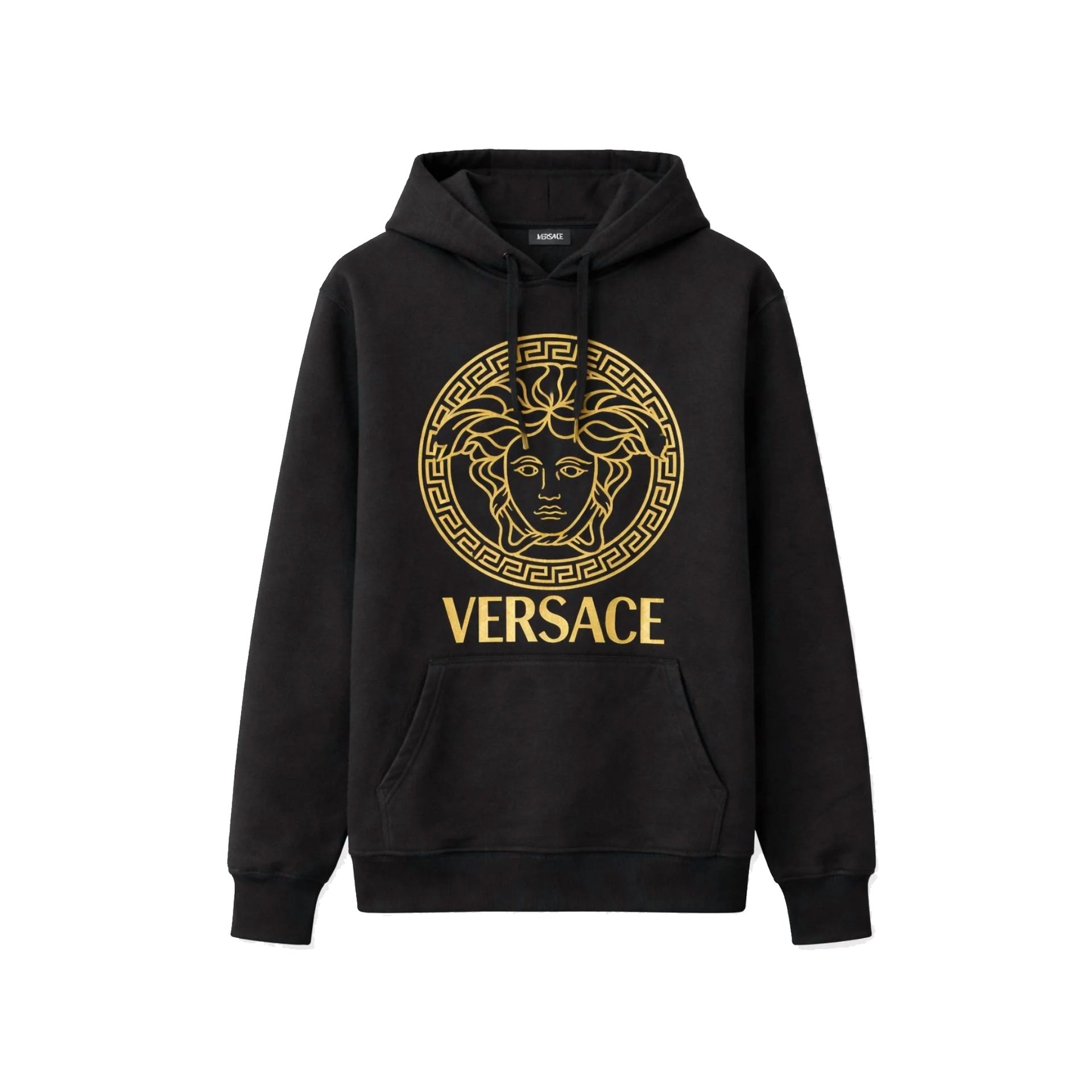 Versace Gold Medusa Logo Hoodie - MEN CLOTHING - VERSACE - T.Luxy