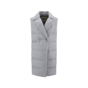 HERNO Padded Long Gilet Coat