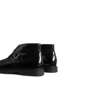 Saint Laurent Leather Creeper Boots - MEN SHOES - SAINT LAURENT - T.Luxy