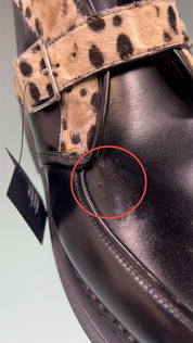 Saint Laurent Leather Creeper Boots