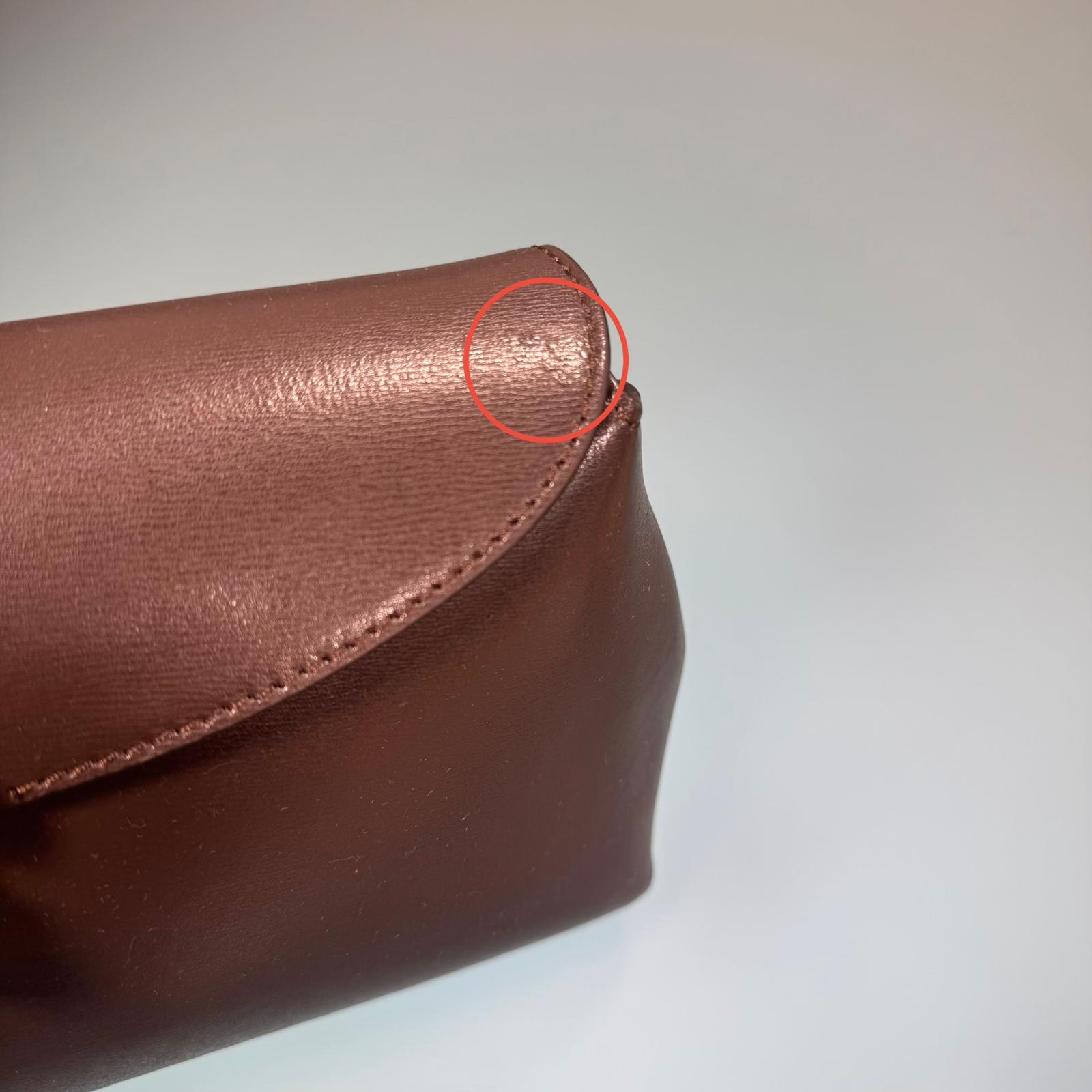 Toteme T - Lock Leather Clutch Bag - WOMEN BAGS - TOTEME - T.Luxy