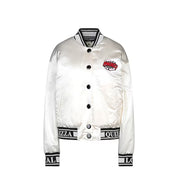 Dolce & Gabbana Mesh Silk Padded Jacket