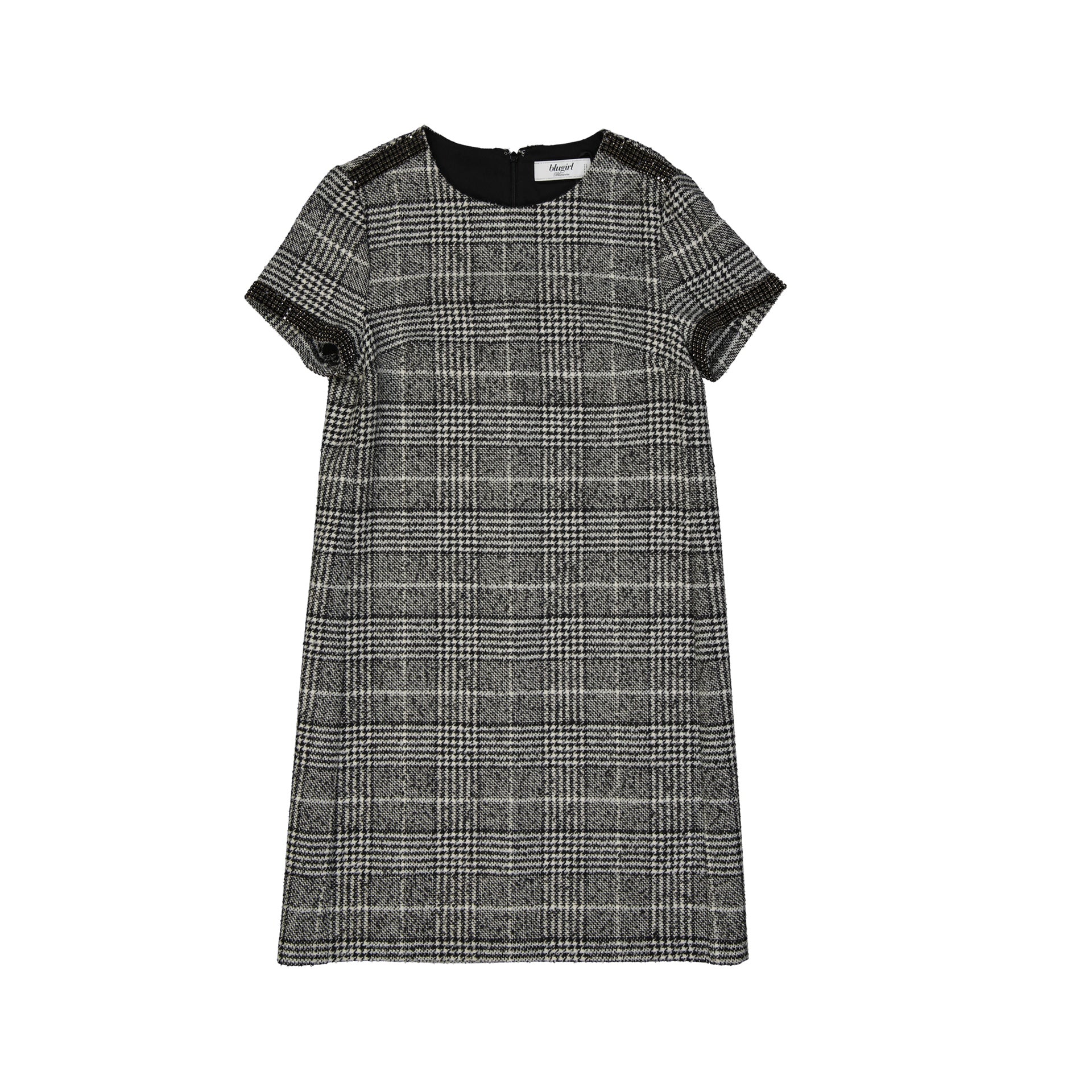 Blend Wool Mini Dress