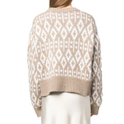 Brunello Cucinelli Jacquard Cashmere Sweater