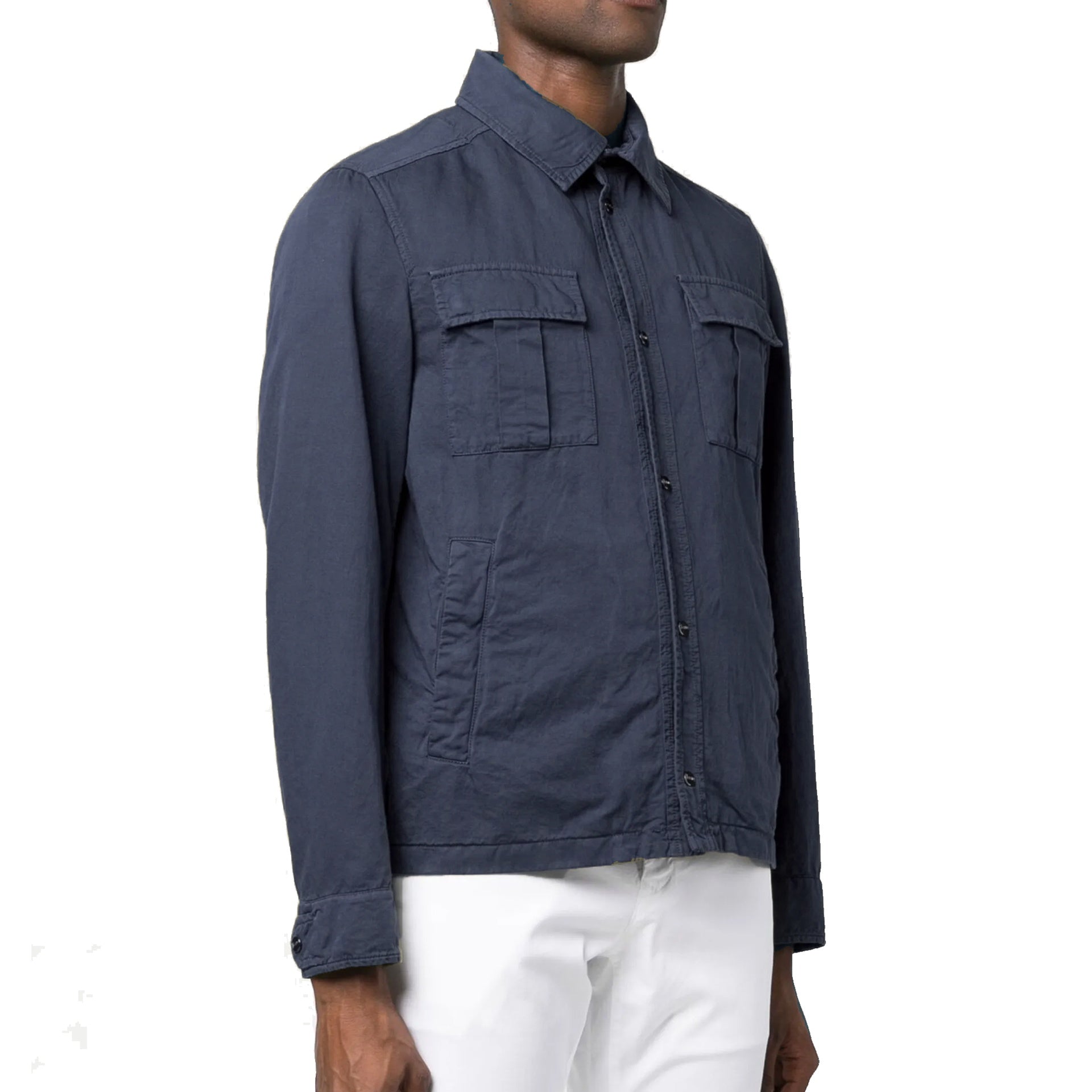 Herno Chest - Pockets Shirt - MEN CLOTHING - HERNO - T.Luxy