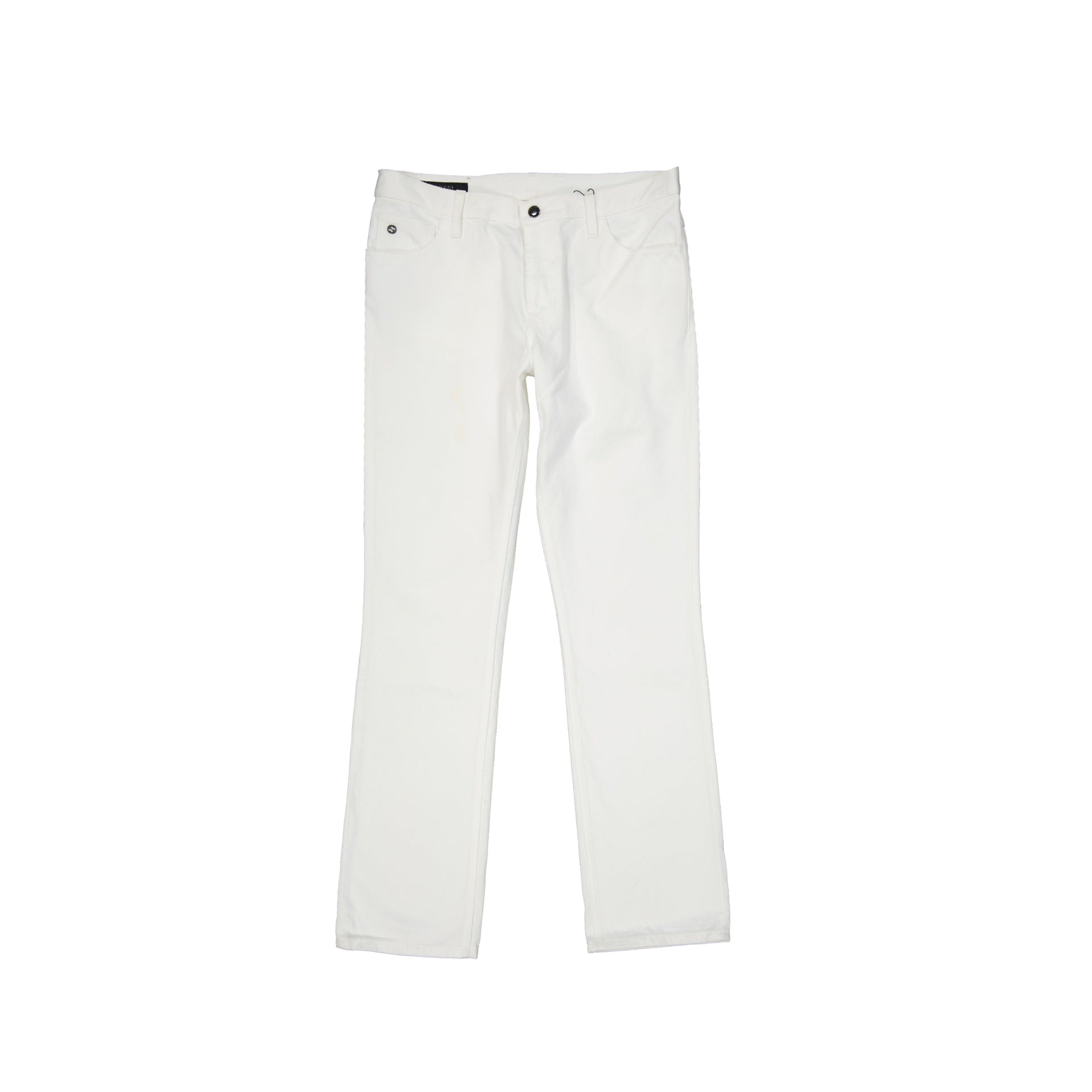 Gucci Cotton Denim Jeans - MEN CLOTHING - GUCCI - Tluxy New