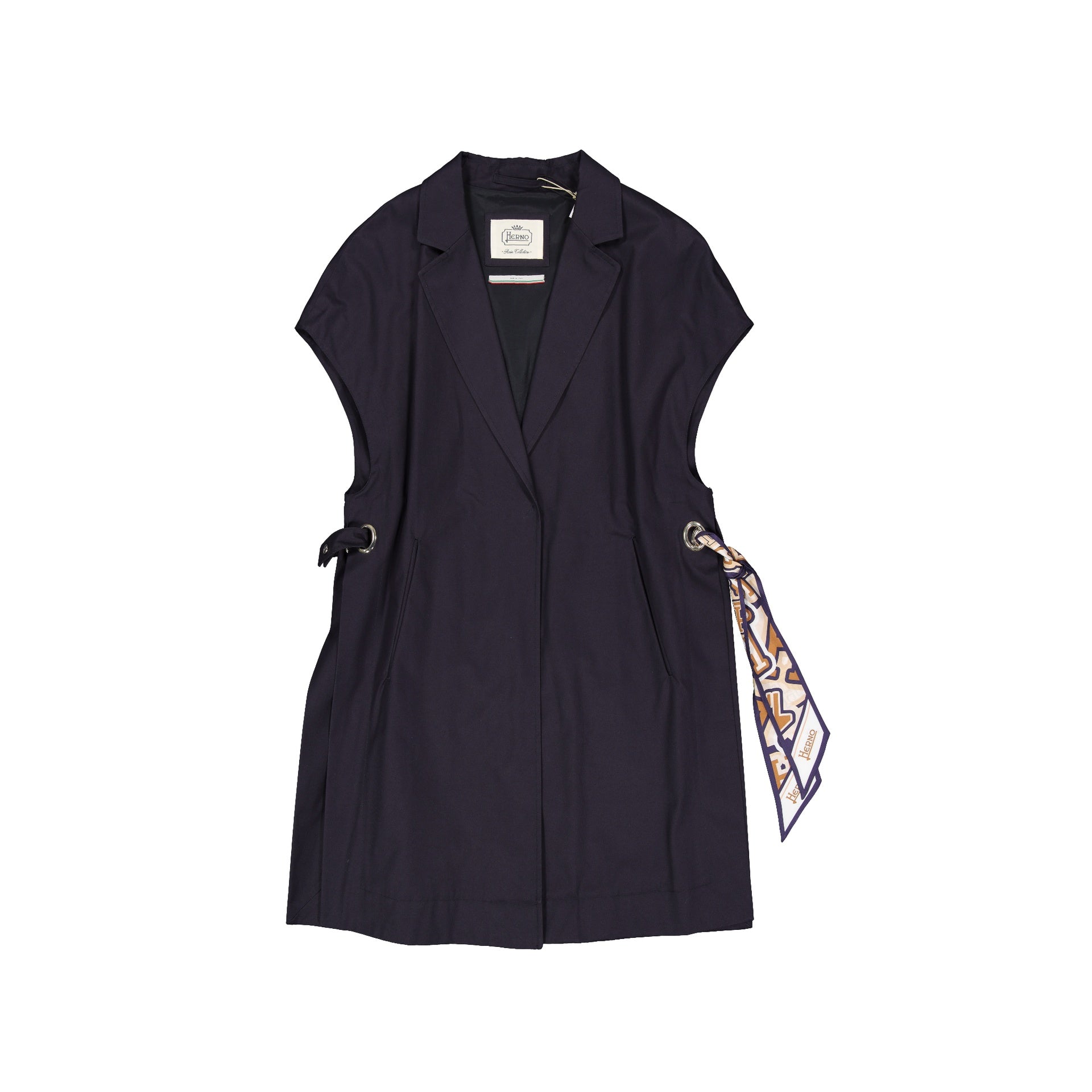 Herno Sleeveless Long Coat - WOMEN CLOTHING - HERNO - T.Luxy