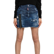 Dsquared2 Denim Mini Skirt