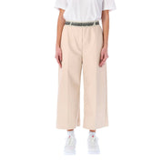 Stella Mccartney Cropped Logo Pants