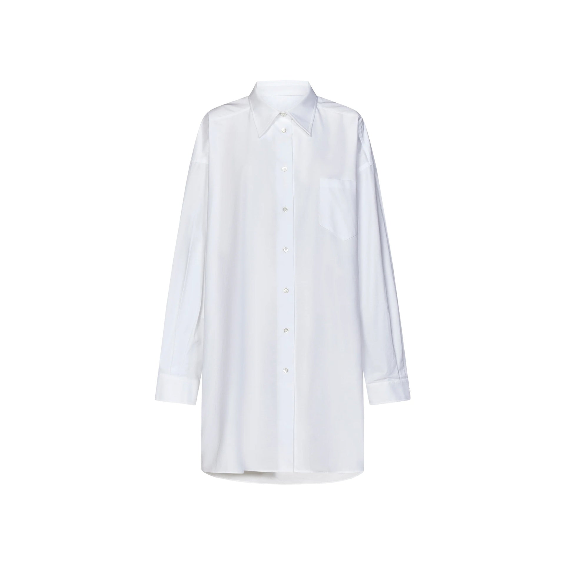 Maison Margiela Cotton Long Shirt - WOMEN CLOTHING - MAISON MARGIELA - T.Luxy