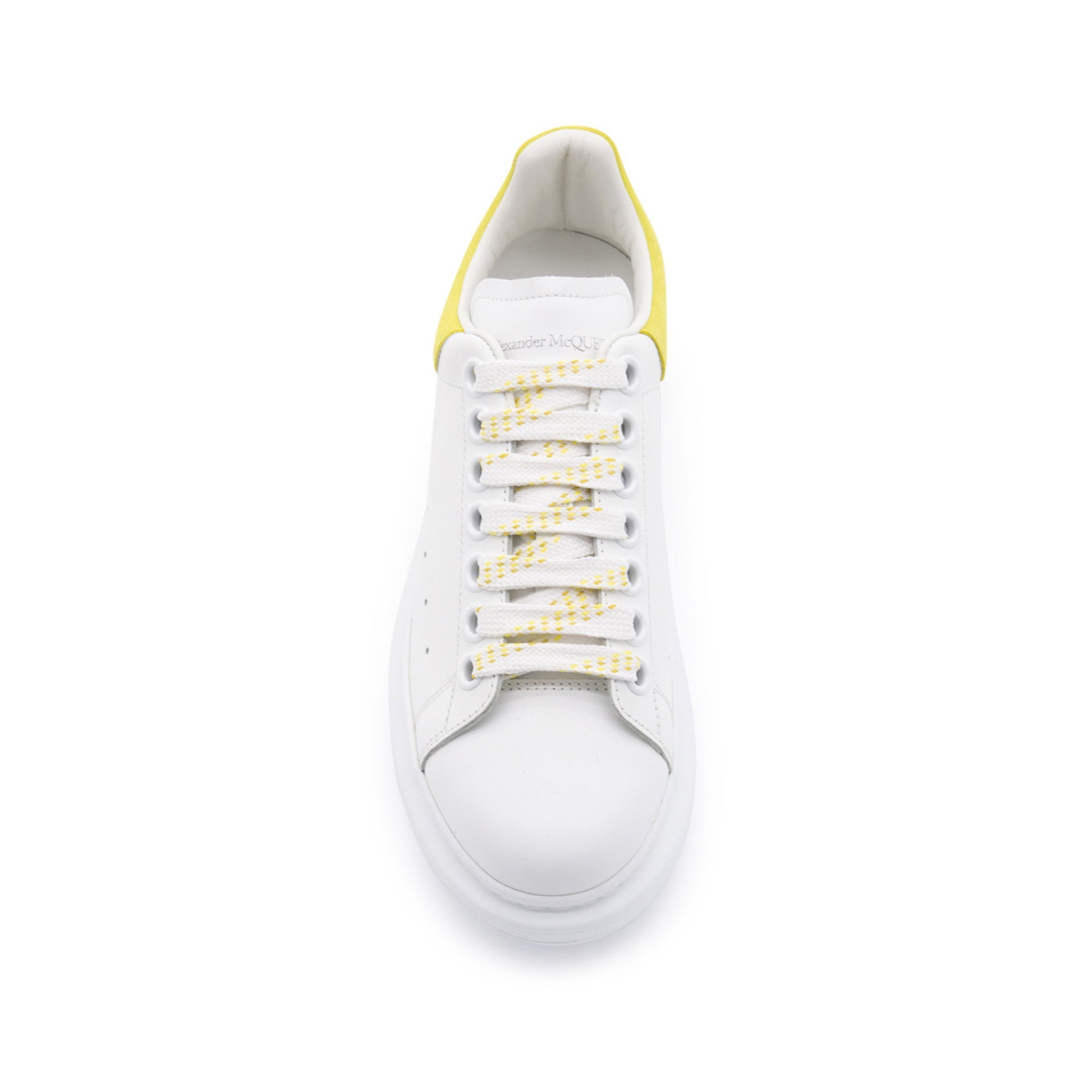 Alexander McQueen Leather Oversized Sneakers - WOMEN SHOES - ALEXANDER MCQUEEN - T.Luxy