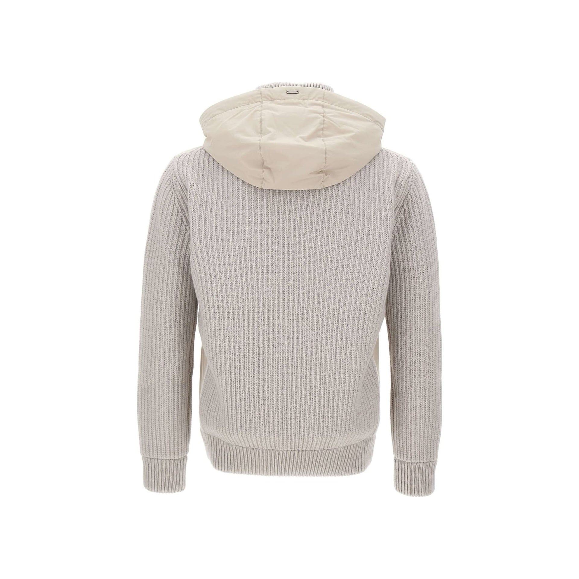 Herno Resort Hooded Knitted Jacket - MEN CLOTHING - HERNO - Tluxy New