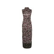 Loewe Knit-Print Long Dress