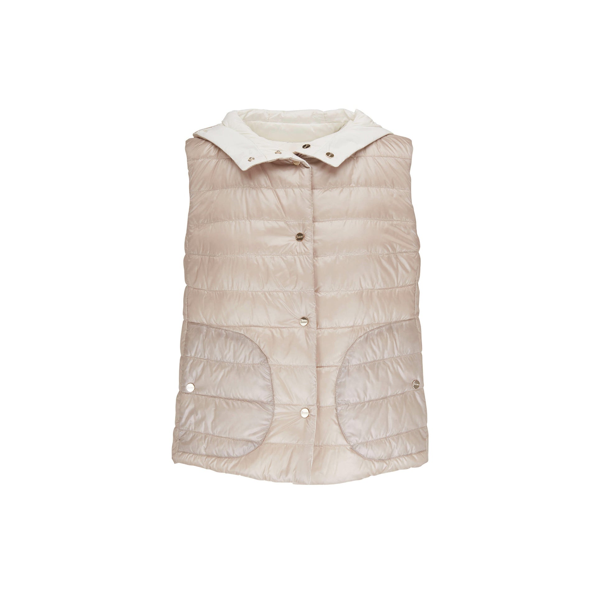 Herno Ultralight Hooded Reversible Vest - WOMEN CLOTHING - HERNO - T.Luxy