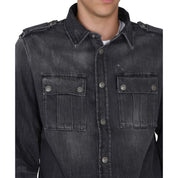 Balmain Cotton Denim Shirt