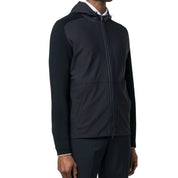 Herno Knit-Sleeve Hooded Jacket