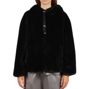 HERNO Faux Fur Hooded Jacket - WOMEN CLOTHING - HERNO - T.Luxy