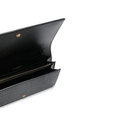 Saint Laurent Cassandre Croco Shoulder Bag