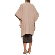 Fendi Wool And Cashmere Poncho