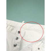 Dsquared2 White Bull Cotton Denim Jeans