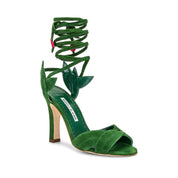 MANOLO BLAHNIK Ossie 105 Wrap Sandals