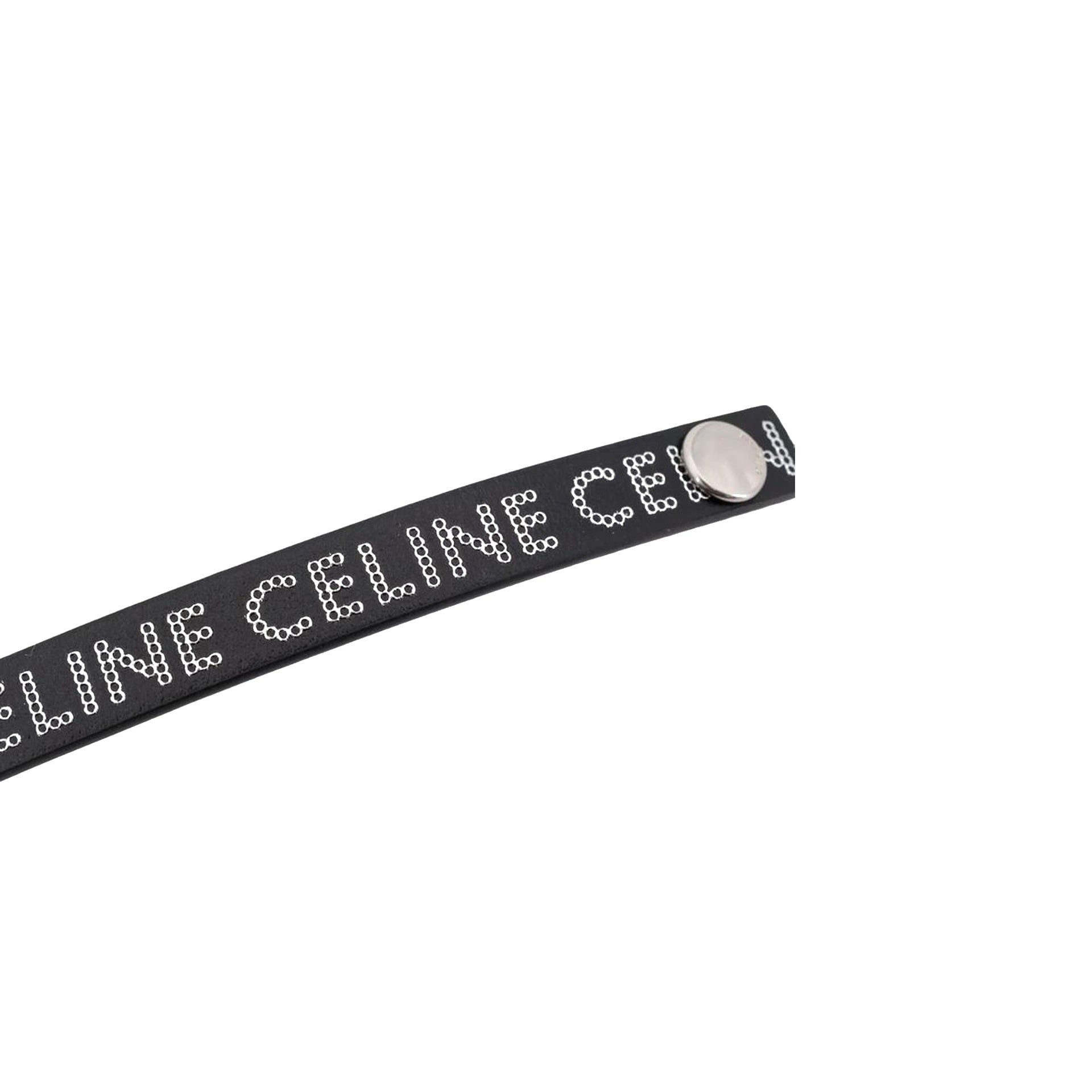 Celine Leather Logo Bracelet - MEN ACCESSORIES - CELINE - T.Luxy