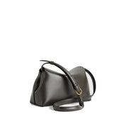 Toteme T-Lock leather clutch Bag