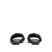 BOTTEGA VENETA Intrecciato leather flat sandals