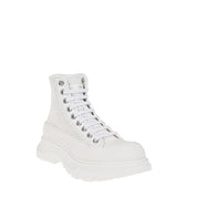 Alexander McQueen Tread Slick High - Top Sneakers - WOMEN SHOES - ALEXANDER MCQUEEN - T.Luxy