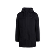 HERNO Wool Cashmere Hooded Coat