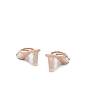 VALENTINO GARAVANI ROCKSTUD transparent Mules
