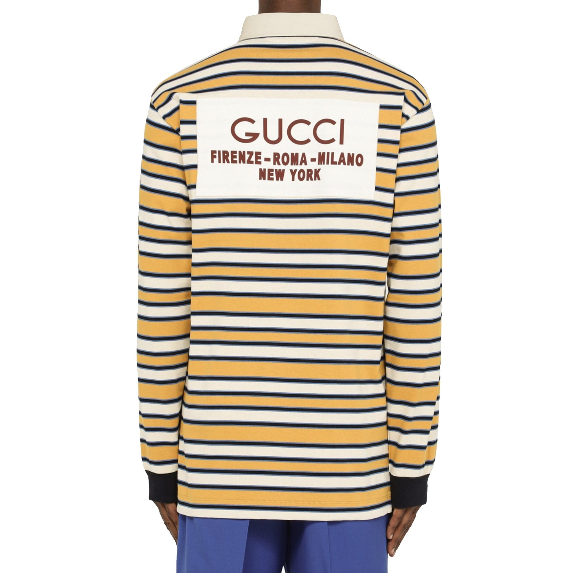 Gucci Striped Polo Shirt