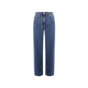 Valentino Wide Leg Denim Jeans