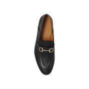 P118-Salvatore Ferragamo Gin Leather Loafers