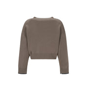 Brunello Cucinelli Cashmere Sweater - WOMEN CLOTHING - BRUNELLO CUCINELLI - Tluxy New