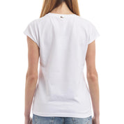 Herno Crystal - Embellished Logo T-shirt - WOMEN CLOTHING - HERNO - T.Luxy