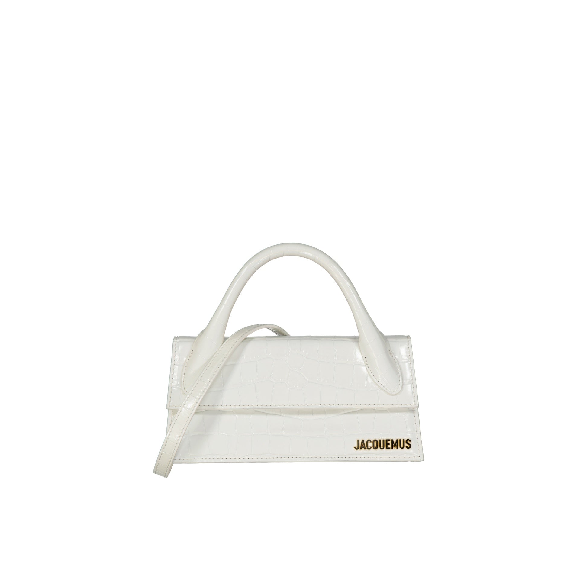 Jacquemus Le Chiquito Long Croc Leather Bag - WOMEN BAGS - JACQUEMUS - T.Luxy