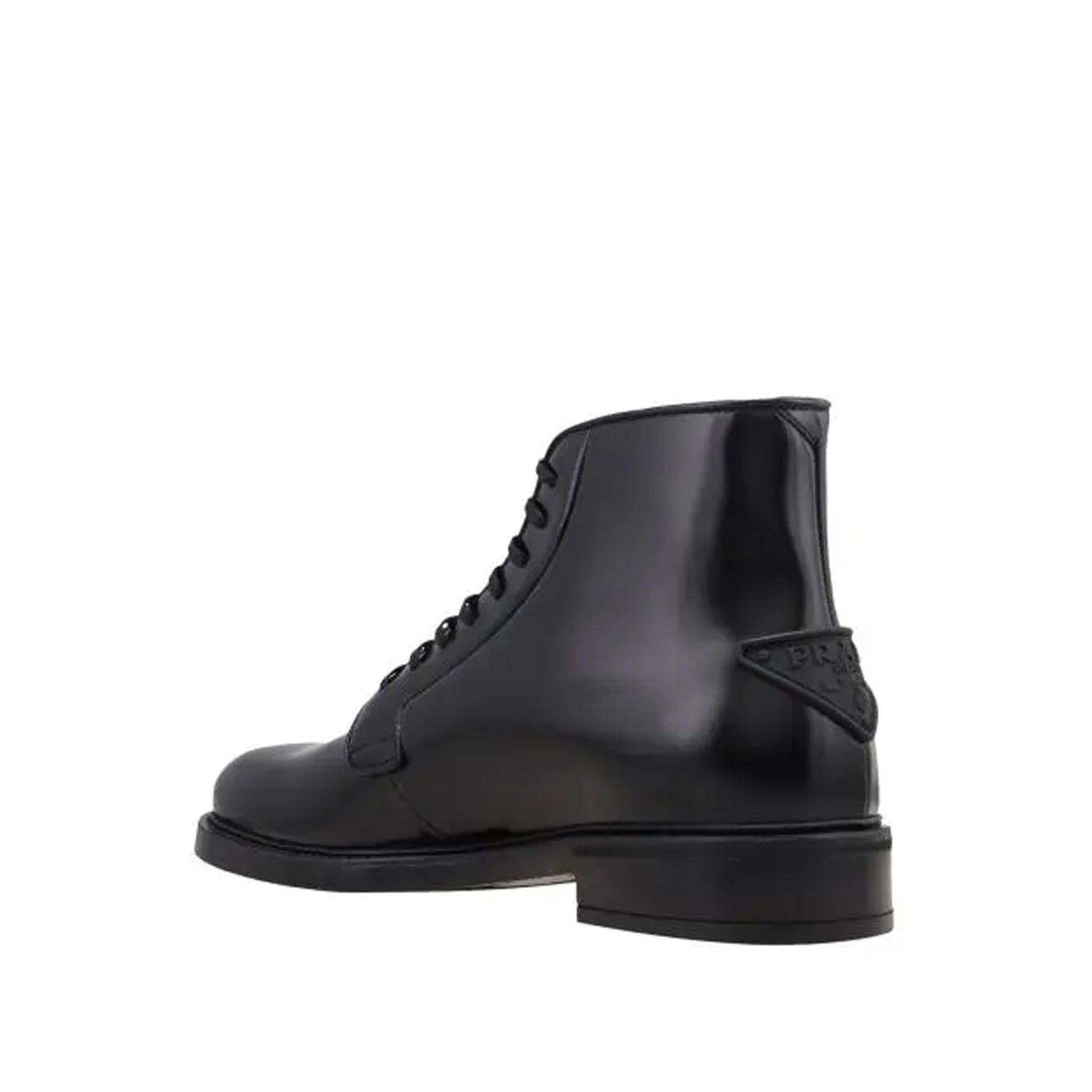 Prada Leather Lace - Up Boots - MEN SHOES - PRADA - T.Luxy