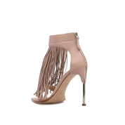 Alexander McQueen Leather Sandals - WOMEN SHOES - ALEXANDER MCQUEEN - T.Luxy