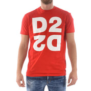 Dsquared2 Cotton Logo T-Shirt - MEN CLOTHING - DSQUARED2 - Tluxy New