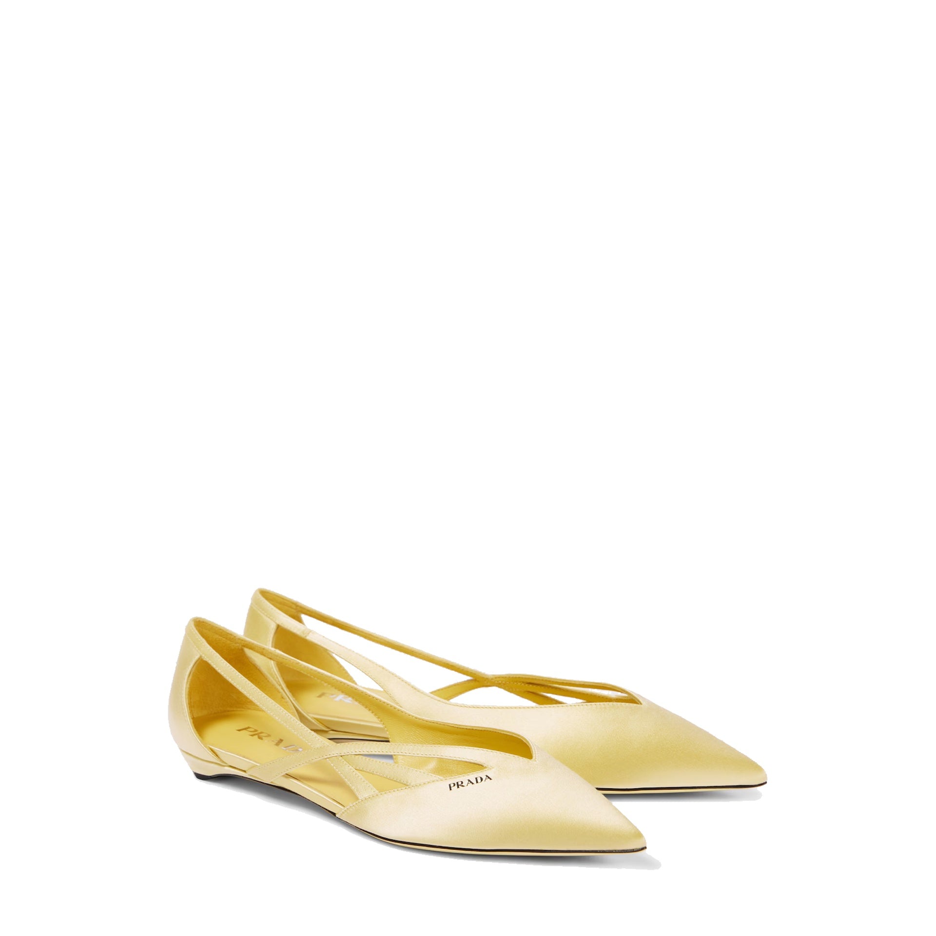 Prada Satin Ballerina Flats - WOMEN SHOES - PRADA - T.Luxy