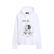 Dsquared2 Love Is Forever Print Sweatshirt - WOMEN CLOTHING - DSQUARED2 - Tluxy New