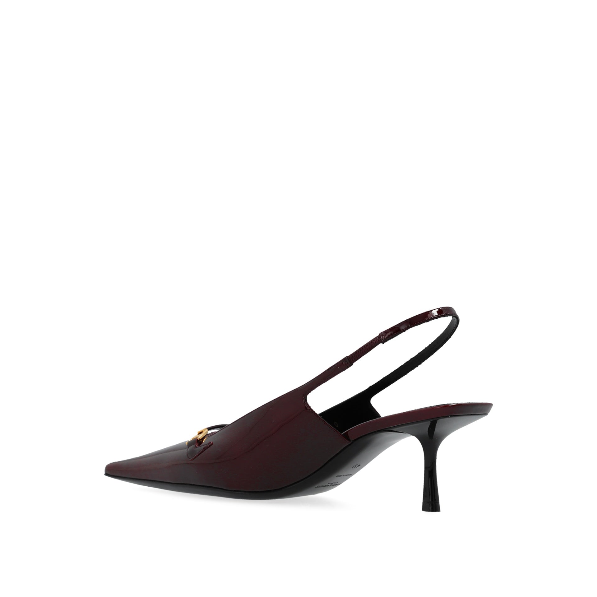 Décolleté slingback in pelle 'Carine' di Saint Laurent