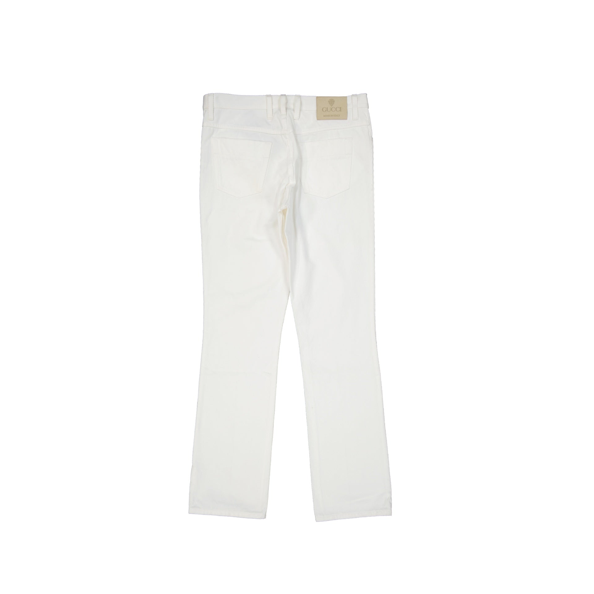 Gucci Cotton Denim Jeans - MEN CLOTHING - GUCCI - Tluxy New