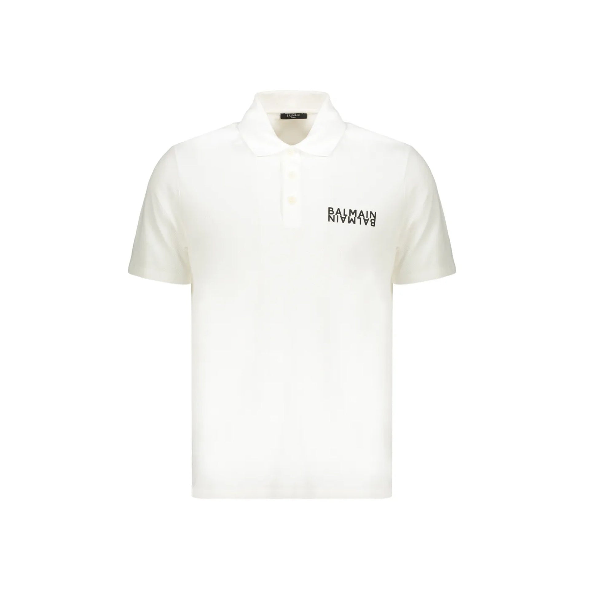 Balmain cotton polo shirt - MEN CLOTHING - BALMAIN - T.Luxy