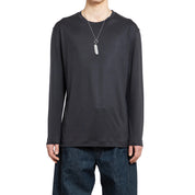 Lemaire Long Sleeve Silk T-shirt