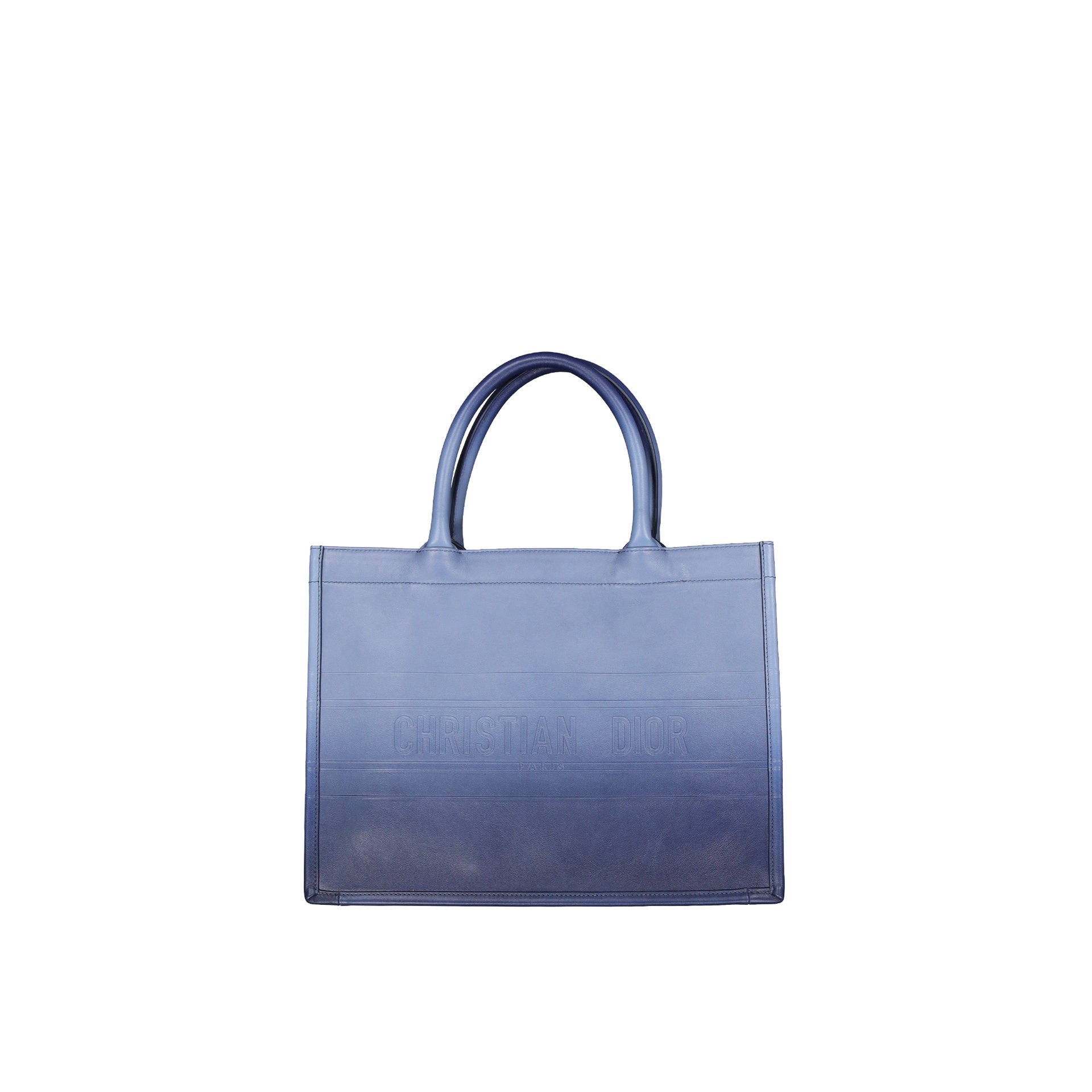 Christian Dior Leather Medium Book Tote Bag - WOMEN BAGS - DIOR - T.Luxy
